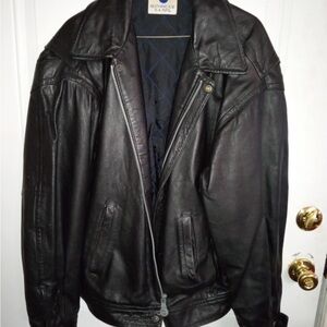 Men's Pepsi Vintage Leather Jacket